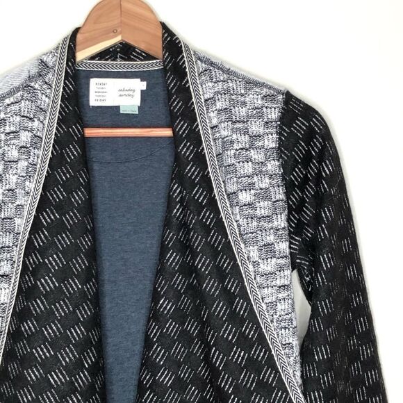 Saturday Sunday Sz S Open Front Sweater Cardigan - Picture 1 of 5